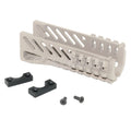 5KU CNC 119mm B-11 Klassischer Unterteil Handschutz Schienen System Geeignet für D-Boys LCT GHK Tokyo Marui AKS-74U Serie AEG GBB Gewehre Airsoft