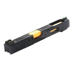 EMG Lizenziert SAI Tier One Competition komplett Oberes Kit Gold Laufschlitten Set Geeignet für AW WE EMG BLU G17 G34 GBB Pistolen Airsoft Schwarz