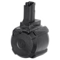 BATTLEAXE 1400rd Elektrisch Trommelmagazin Geeignet für MP5 Serie AEG Gewehre Airsoft Schwarz