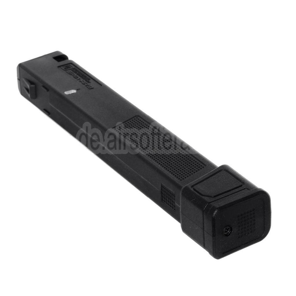 PTS 140rd EPM-AR9 Mid-Cap Enhanced Polymer Magazin Geeignet für Classic Army PX9 G&G ARP9 Serie AEG Gewehre Airsoft Schwarz