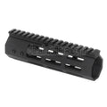 APS 7 Zoll 178mm EMG NOVESKE NSR Gen 4 RIS M-LOK Handschutz Schienen System Geeignet für AR M4 M16 Serie AEG Gewehre Airsoft Schwarz