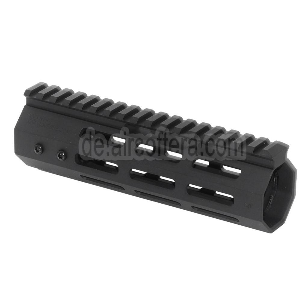 APS 7 Zoll 178mm EMG NOVESKE NSR Gen 4 RIS M-LOK Handschutz Schienen System Geeignet für AR M4 M16 Serie AEG Gewehre Airsoft Schwarz