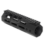 APS 7 Zoll 178mm EMG NOVESKE NSR Gen 4 RIS M-LOK Handschutz Schienen System Geeignet für AR M4 M16 Serie AEG Gewehre Airsoft Schwarz