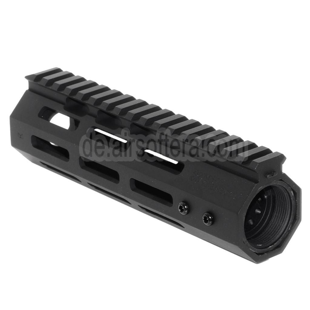 APS 7 Zoll 178mm EMG NOVESKE NSR Gen 4 RIS M-LOK Handschutz Schienen System Geeignet für AR M4 M16 Serie AEG Gewehre Airsoft Schwarz