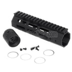APS 7 Zoll 178mm EMG NOVESKE NSR Gen 4 RIS M-LOK Handschutz Schienen System Geeignet für AR M4 M16 Serie AEG Gewehre Airsoft Schwarz