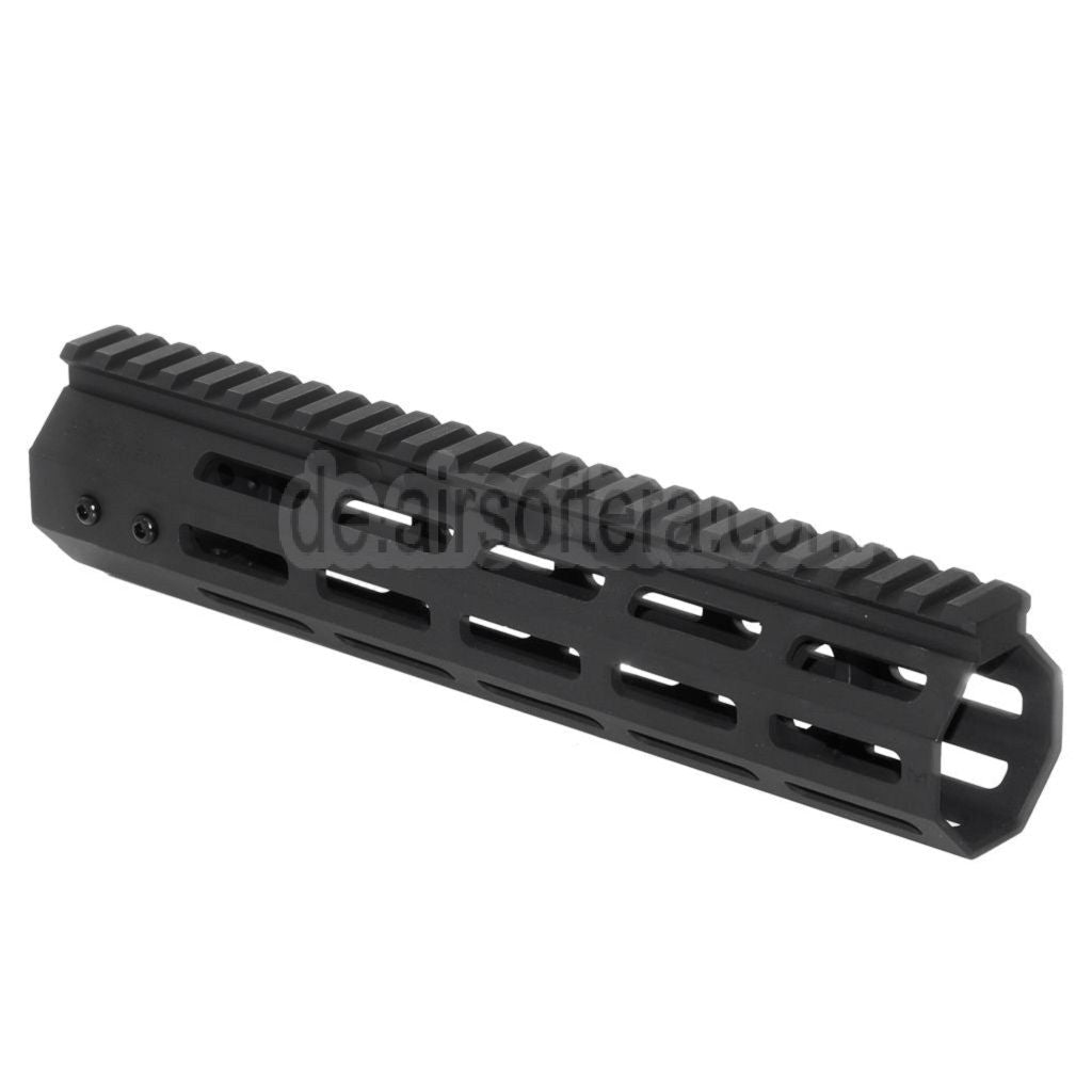APS 9.75 Zoll 248mm EMG NOVESKE NSR Gen 4 RIS M-LOK Handschutz Schienen System Geeignet für AR M4 M16 Serie AEG Gewehre Airsoft Schwarz
