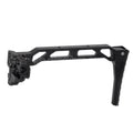 5KU 198mm AB-8R Stil Mit klappbarem Mech Schaft Geeignet für 1913 Picatinny Schienen System Gewehre Airsoft Schwarz