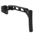 5KU 198mm AB-8R Stil Mit klappbarem Mech Schaft Geeignet für 1913 Picatinny Schienen System Gewehre Airsoft Schwarz