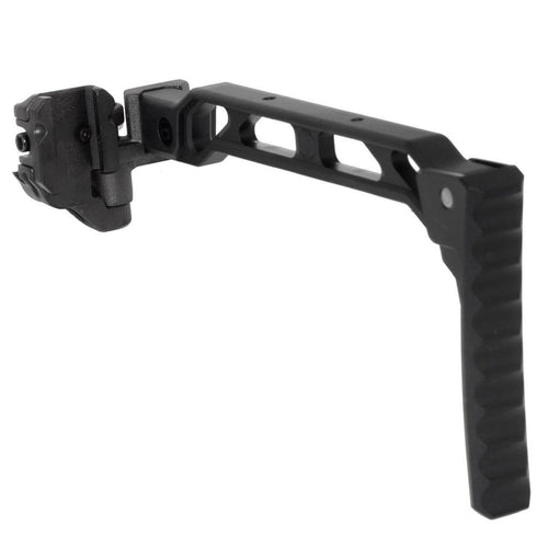 5KU 198mm AB-8R Stil Mit klappbarem Mech Schaft Geeignet für 1913 Picatinny Schienen System Gewehre Airsoft Schwarz