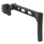 5KU 198mm AB-8 Stil Mit klappbarem Mech Schaft Geeignet für 1913 Picatinny Schienen System Gewehre Airsoft Schwarz