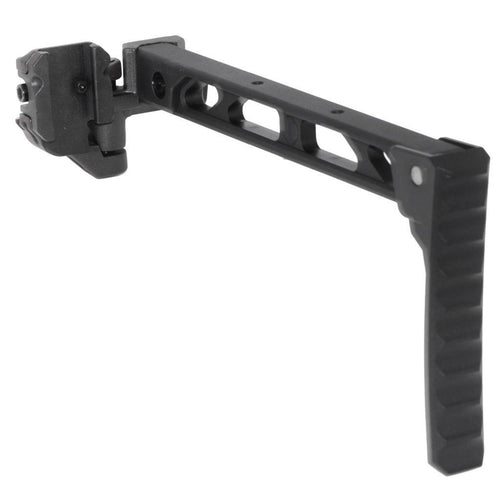 5KU 198mm AB-8 Stil Mit klappbarem Mech Schaft Geeignet für 1913 Picatinny Schienen System Gewehre Airsoft Schwarz