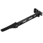 5KU 198mm AB-8 Stil Mit klappbarem Mech Schaft Geeignet für 1913 Picatinny Schienen System Gewehre Airsoft Schwarz