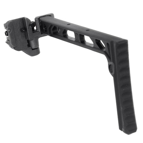 5KU 206mm SS-8 Stil Mit klappbarem Mech Schaft Geeignet für 1913 Picatinny Schienen System Gewehre Airsoft Schwarz