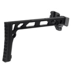 5KU 206mm SS-8 Stil Mit klappbarem Mech Schaft Geeignet für 1913 Picatinny Schienen System Gewehre Airsoft Schwarz