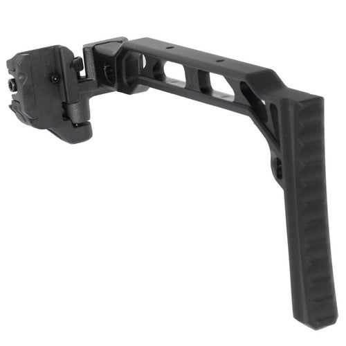 5KU 206mm SS-8R Stil Mit klappbarem Mech Schaft Geeignet für 1913 Picatinny Schienen system Gewehre Airsoft Schwarz