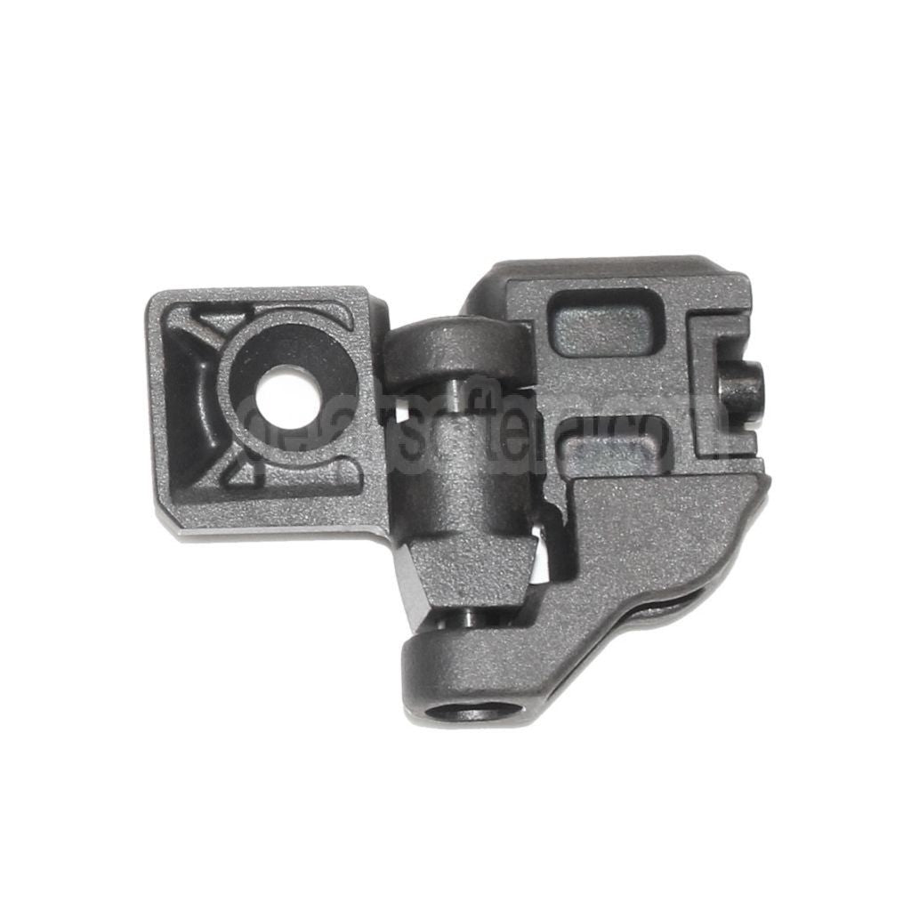 5KU 206mm SS-8R Stil Mit klappbarem Mech Schaft Geeignet für 1913 Picatinny Schienen system Gewehre Airsoft Schwarz