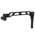 5KU 198mm AB-8R Stil Mit klappbarer Kolbenkappe Schaft Geeignet für D-Boys GHK LCT CYMA AK Serie Gewehre Airsoft Schwarz