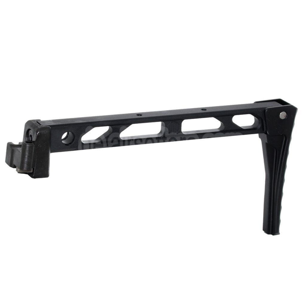 5KU 198mm AB-8 Stil Mit klappbarer Kolbenkappe Schaft Geeignet für D-Boys GHK LCT CYMA AK Serie Gewehre Airsoft Schwarz