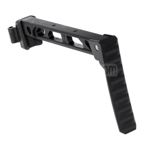 5KU 198mm AB-8 Stil Mit klappbarer Kolbenkappe Schaft Geeignet für D-Boys GHK LCT CYMA AK Serie Gewehre Airsoft Schwarz
