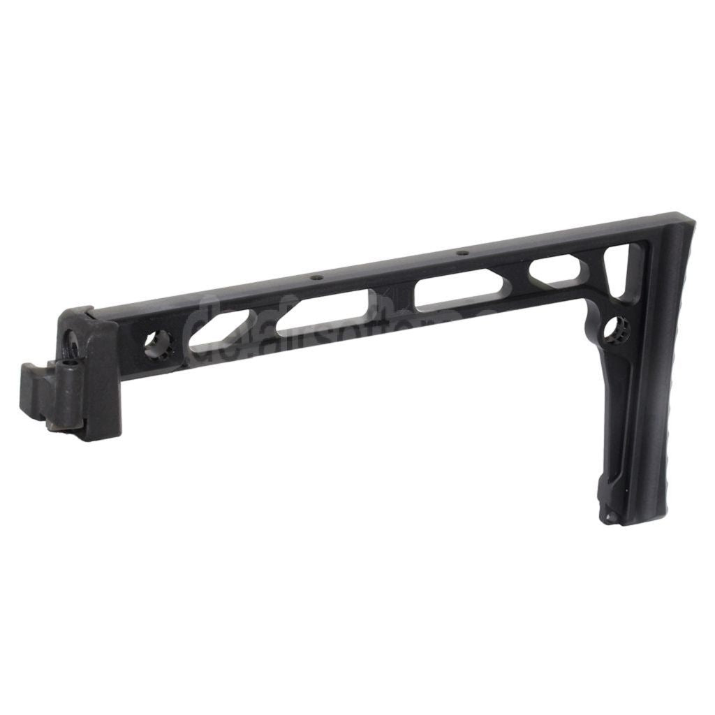 5KU 206mm SS-8 Stil Kolbenkappe Schaft Geeignet für D-Boys GHK LCT CYMA AK Serie Gewehre Airsoft Schwarz