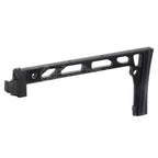 5KU 206mm SS-8 Stil Kolbenkappe Schaft Geeignet für D-Boys GHK LCT CYMA AK Serie Gewehre Airsoft Schwarz