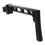 5KU 206mm SS-8 Stil Kolbenkappe Schaft Geeignet für D-Boys GHK LCT CYMA AK Serie Gewehre Airsoft Schwarz