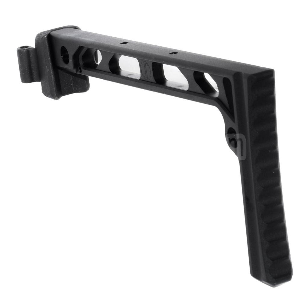 5KU 206mm SS-8 Stil Kolbenkappe Schaft Geeignet für D-Boys GHK LCT CYMA AK Serie Gewehre Airsoft Schwarz