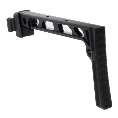 5KU 206mm SS-8 Stil Kolbenkappe Schaft Geeignet für D-Boys GHK LCT CYMA AK Serie Gewehre Airsoft Schwarz