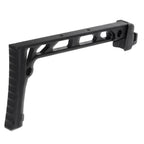5KU 206mm SS-8 Stil Kolbenkappe Schaft Geeignet für D-Boys GHK LCT CYMA AK Serie Gewehre Airsoft Schwarz