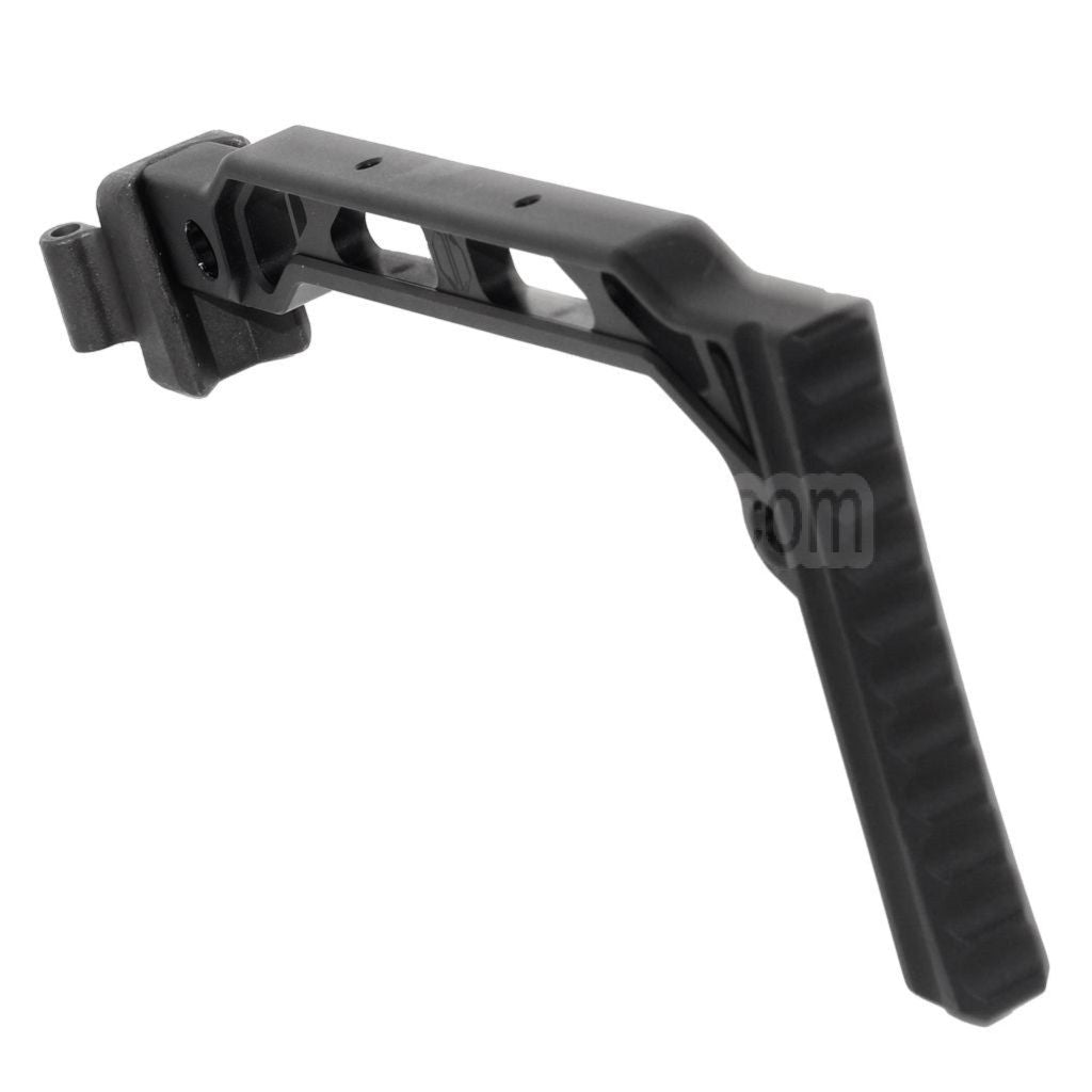 5KU 206mm SS-8R Stil Kolbenkappe Schaft Geeignet für D-Boys GHK LCT CYMA AK Serie Gewehre Airsoft Schwarz