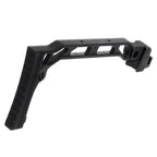 5KU 206mm SS-8R Stil Kolbenkappe Schaft Geeignet für D-Boys GHK LCT CYMA AK Serie Gewehre Airsoft Schwarz
