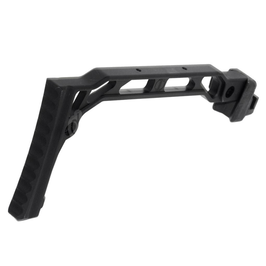 5KU 206mm SS-8R Stil Kolbenkappe Schaft Geeignet für D-Boys GHK LCT CYMA AK Serie Gewehre Airsoft Schwarz