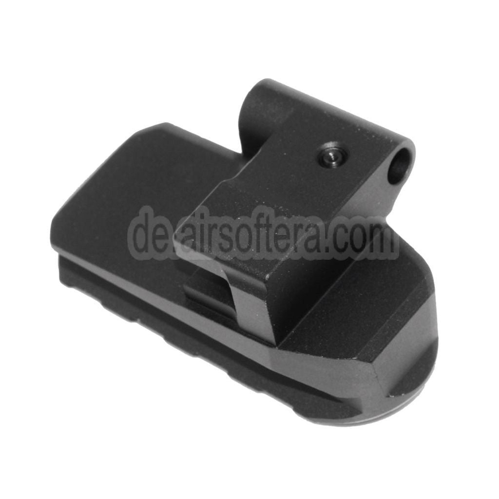 5KU M1913 Picatinny Schienen Schaftadapter mit QD-Riemenloch Geeignet für CYMA D-Boys LCT GHK AK Serie Gewehre Airsoft Schwarz