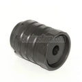 5KU 50mm 360 X37 Mündungsbremse Mündungsfeuerdämpfer mit Blast Shield Geeignet für +24mm CW Rechtsgewinde Lauf Gewehre Airsoft Schwarz