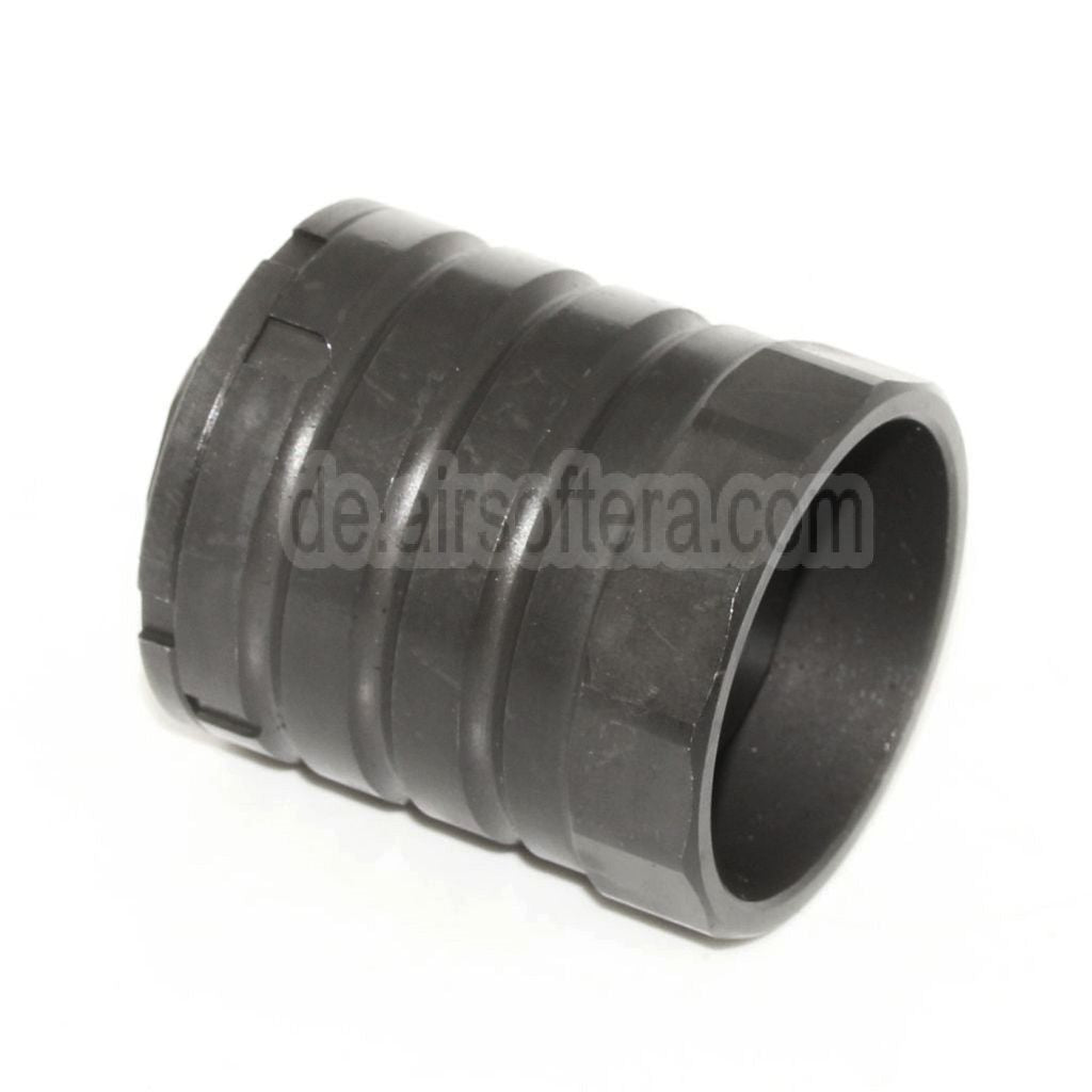 5KU 48mm 360 X37 Mündungsbremse Mündungsfeuerdämpfer mit Blast Shield Geeignet für -14mm CCW Gegen den Uhrzeigersinn Lauf Gewehre Airsoft Schwarz