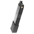 APS EMG 34rd Co2 Magazin Geeignet für G17 G18C G34 G35 G-Serie GBB Pistolen Airsoft Schwarz