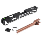 APS EMG TTI CNC Combat Master Laufschlitten Set Geeignet für Elite Force VFC Umarex G17 Gen4 GBB Pistolen Airsoft