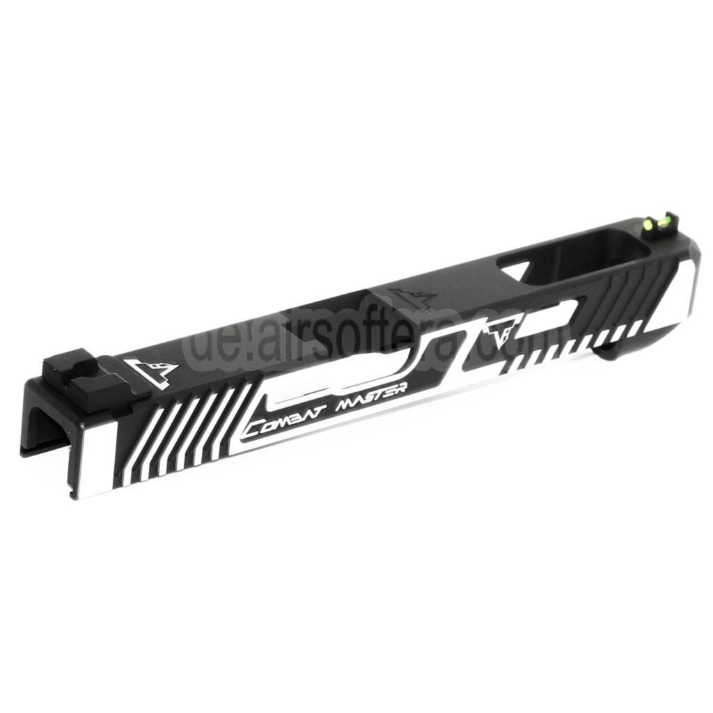 APS EMG TTI CNC Combat Master Laufschlitten Set Geeignet für Elite Force VFC Umarex G17 Gen4 GBB Pistolen Airsoft