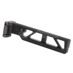 5KU 162mm ST-6 Stil AR M4 Schaft mit Klappmechanismus Geeignet für M1913 Picatinny Schienensystem Gewehre Airsoft Schwarz