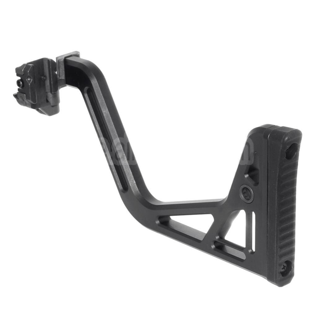 5KU Visier Klappschaft Geeignet für MCX / MPX M1913 Picatinny Schienensystem Gewehre Airsoft Schwarz