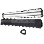 E&C 300mm Polymer M16A1 Handschutz Geeignet für E&C Tokyo Marui M16 Serie AEG Gewehre Airsoft Schwarz