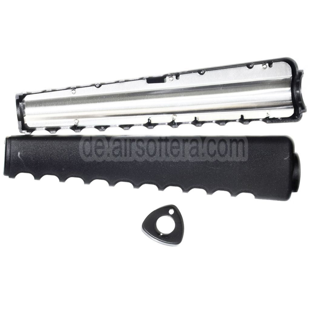 E&C 300mm Polymer M16A1 Handschutz Geeignet für E&C Tokyo Marui M16 Serie AEG Gewehre Airsoft Schwarz