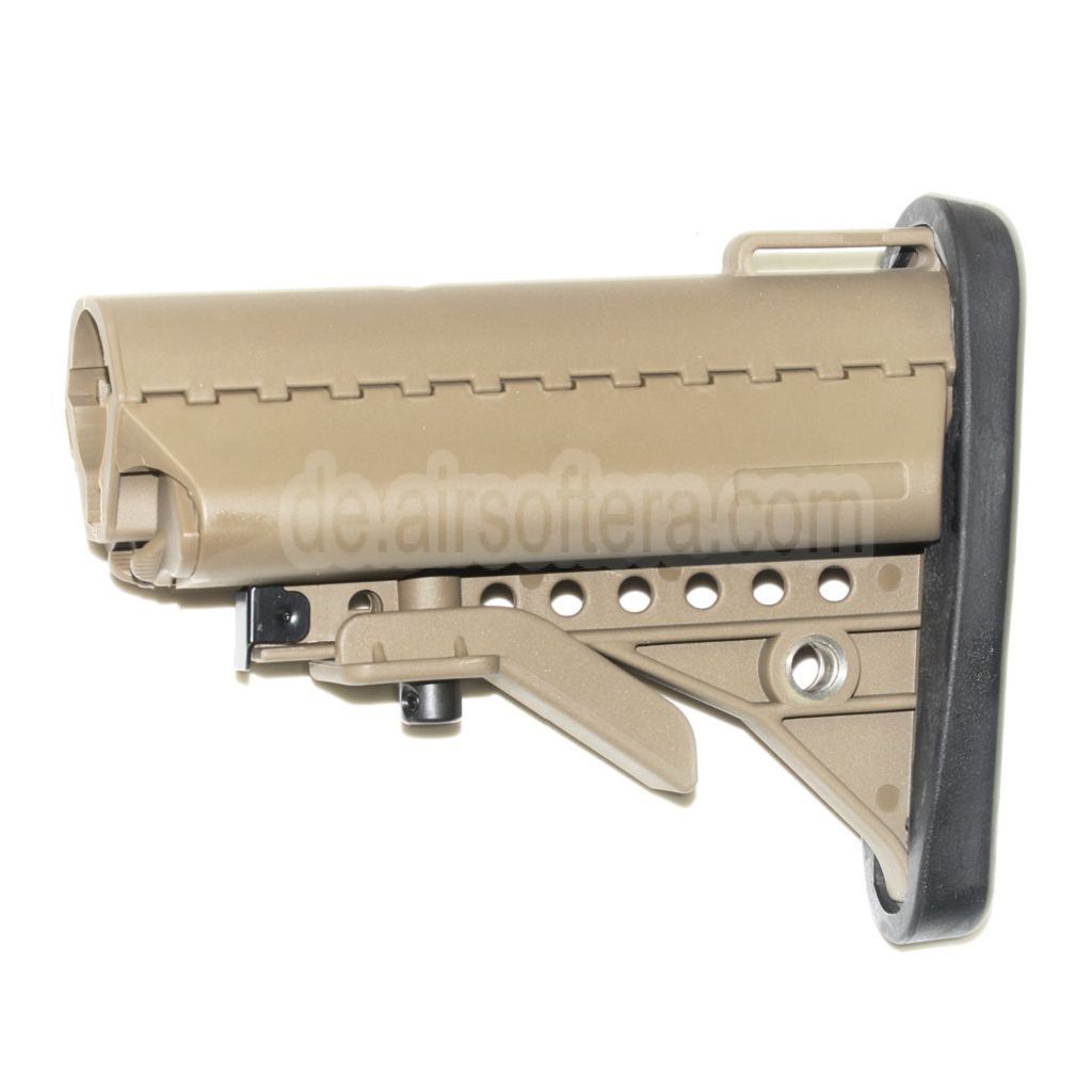 E&C MOD Crane VT Schaft Geeignet für M4 M16 Serie AEG Gewehre Airsoft