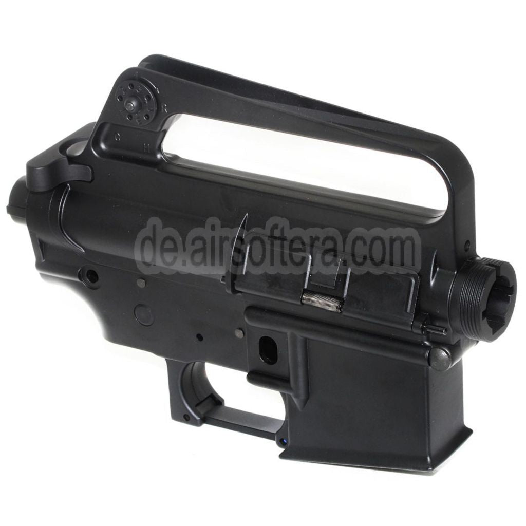 E&C M16VN Oberer Untere Metall Körperempfänger Geeignet für E&C Tokyo Marui M4 M16 Serie AEG Gewehre Airsoft Schwarz