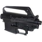 E&C M16VN Oberer Untere Metall Körperempfänger Geeignet für E&C Tokyo Marui M4 M16 Serie AEG Gewehre Airsoft Schwarz