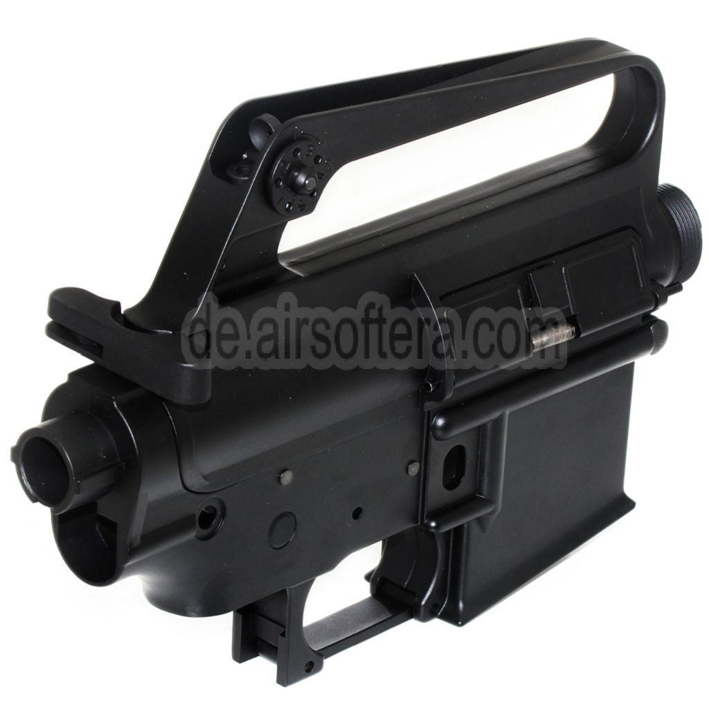E&C M16VN Oberer Untere Metall Körperempfänger Geeignet für E&C Tokyo Marui M4 M16 Serie AEG Gewehre Airsoft Schwarz