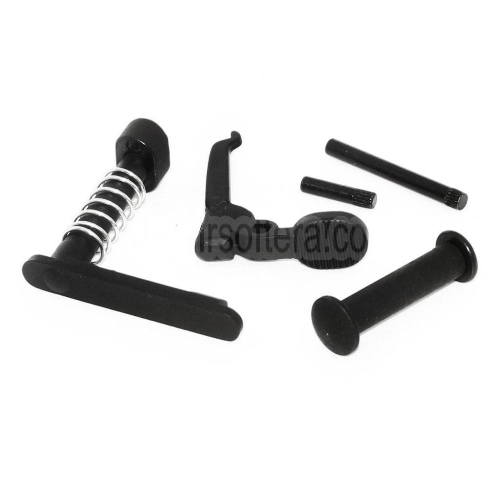 E&C M16VN Oberer Untere Metall Körperempfänger Geeignet für E&C Tokyo Marui M4 M16 Serie AEG Gewehre Airsoft Schwarz