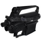 E&C M16A2 Oberer Untere Metall Körperempfänger Geeignet für E&C Tokyo Marui M4 M16 Serie AEG Gewehre Airsoft Schwarz