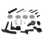 E&C 416 A5 Oberer Untere Metall Körperempfänger Geeignet für E&C Tokyo Marui 416 A5 M4 M16 Serie AEG Gewehre Airsoft Schwarz