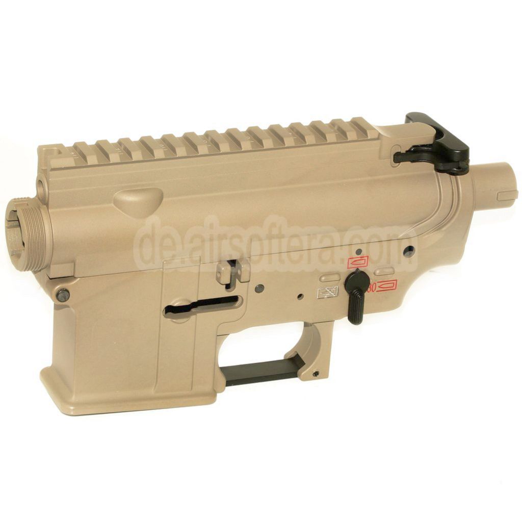 E&C 416 Oberer Untere Metall Körperempfänger A Geeignet für E&C Tokyo Marui M4 M16 Serie AEG Gewehre Airsoft